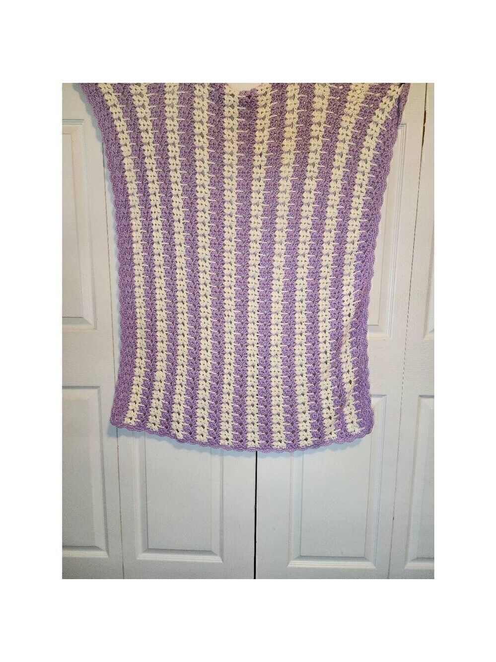 White and Purple Banket